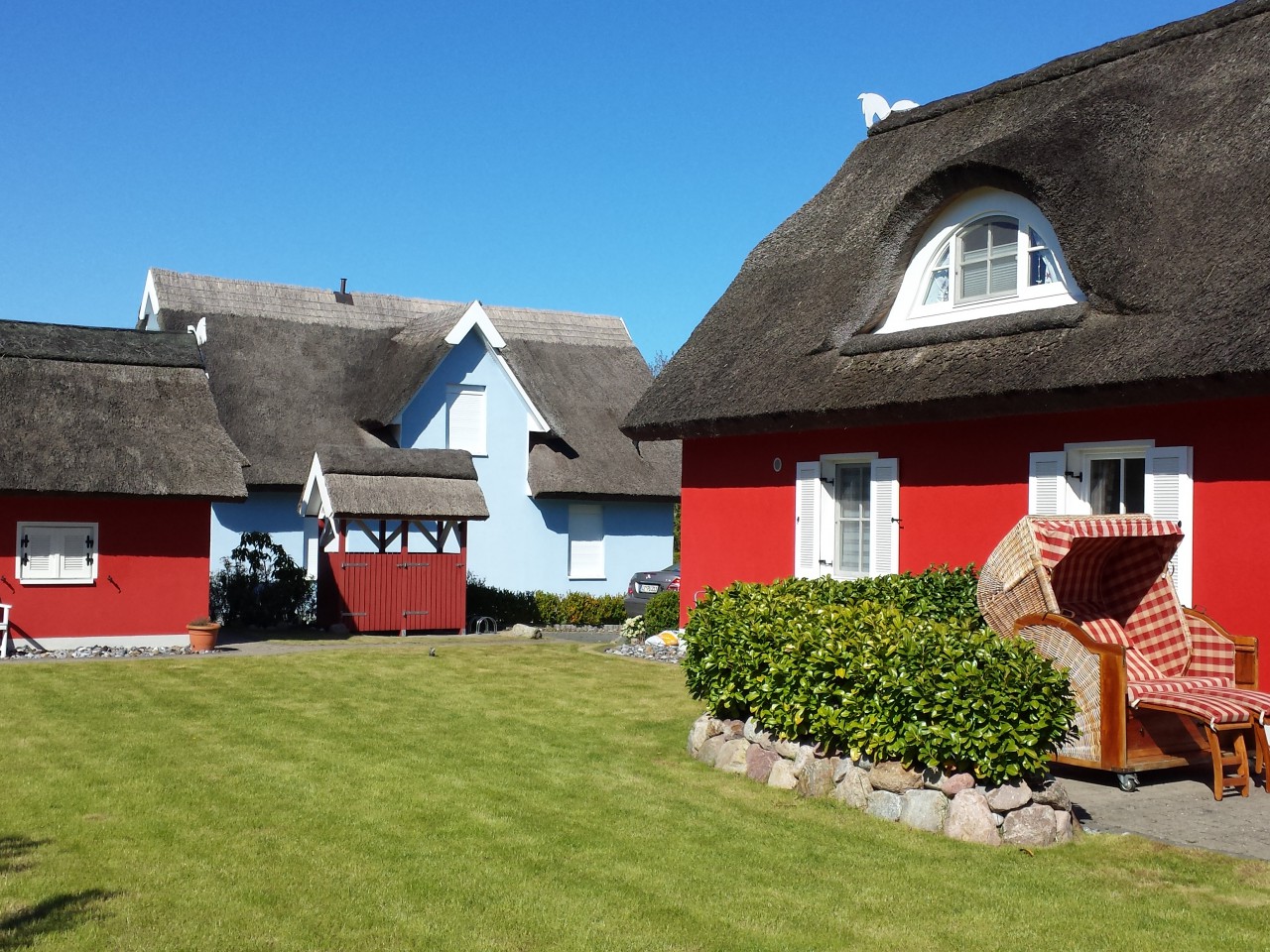 Möbliertes Ferienhaus! Aus dem Dachgeschoss die Ostsee / Kap Arkona sehen! 